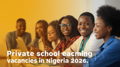Private School Teaching Vacancies in Nigeria 2026