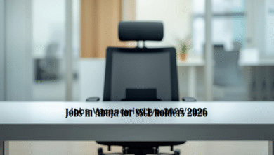 Jobs in Abuja for SSCE holders 2026