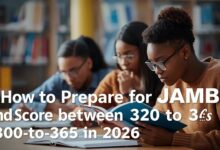 How to Prepare for JAMB and Score between 320 to 365 in 2026