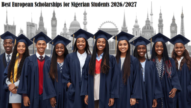 Best European Scholarships for Nigerian Students 2026/2027